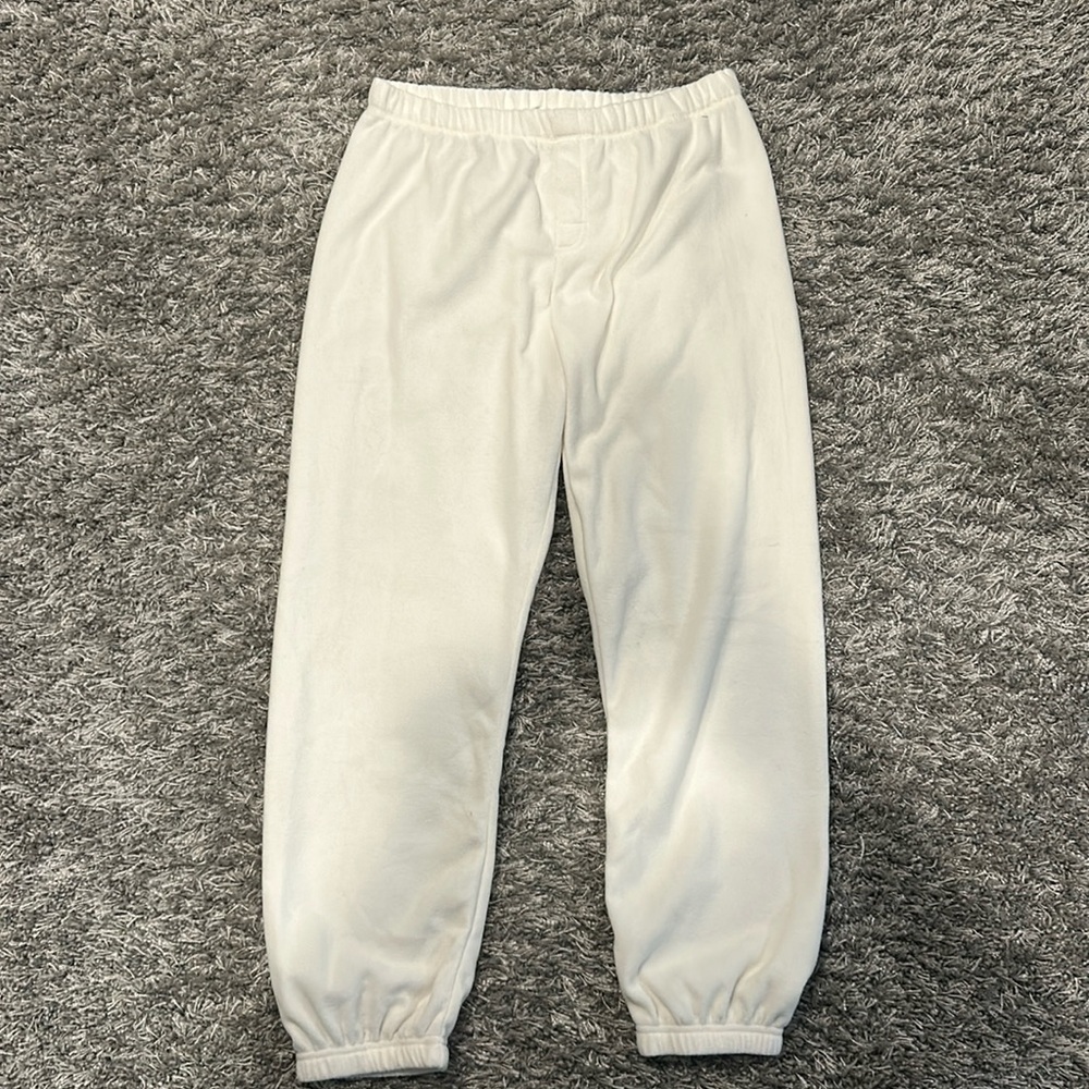 Z Supply off-white colored fleece lounge jogger pants NWT
